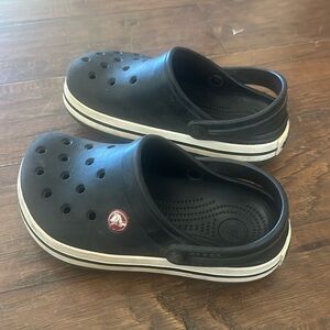 Boys Crocs in great shape minor scuffs on white part